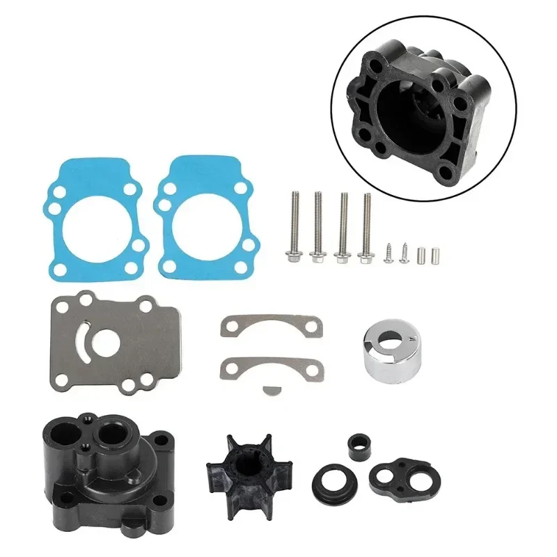 OUNENG Brand Boat Motor 682-W0078-00 682-W0078-01 682-W0078-A1 18-3148 18-3411 Water Pump Repair Kit Housing Yama-ha 9.9HP 15HP