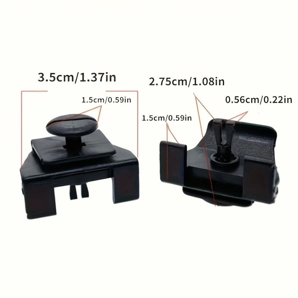 5/10Pcs Black Car Front Fender Liner Bumper Cover Rivet Fastener Clip for Toyota CHR Camry Corolla Prius Lexus Highlander