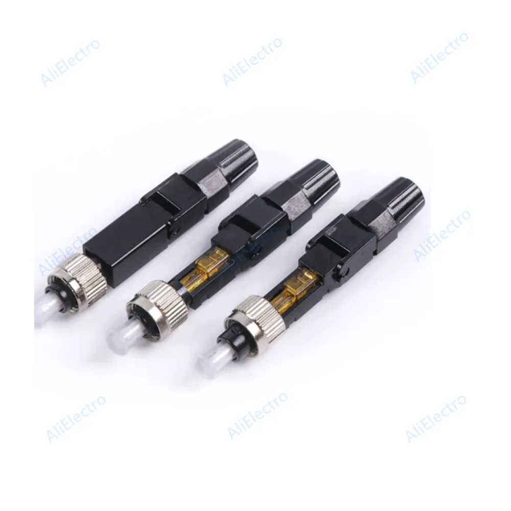 10pcs FC UPC Fast Connector FTTH FC/UPC Fiber Optic Quick Connector Fiber Optic Field Assembly Embedded Bste image 3