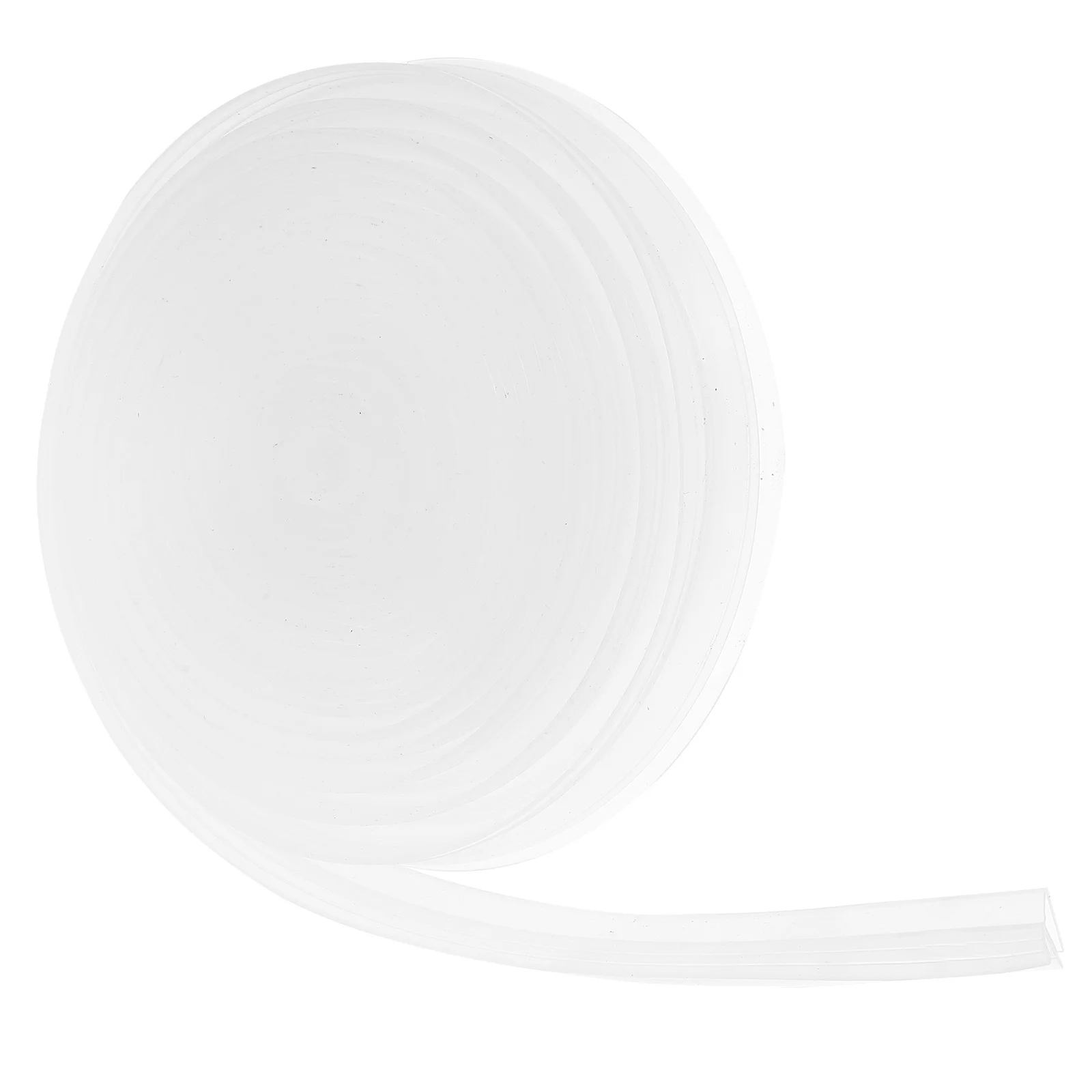 Tira de vedação de vidro silicone vedação da porta do chuveiro para fundo do banheiro à prova dwaterproof água clara flexível durável tira de vedação para sem moldura