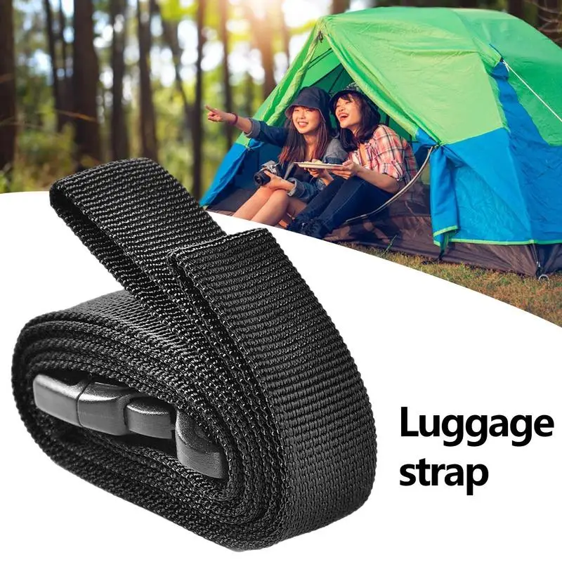 Luggage Straps Suitcase Strap Adjustable Length Foldable And Easy To Carry And Compress Strap Backpack Strap With Double Safety