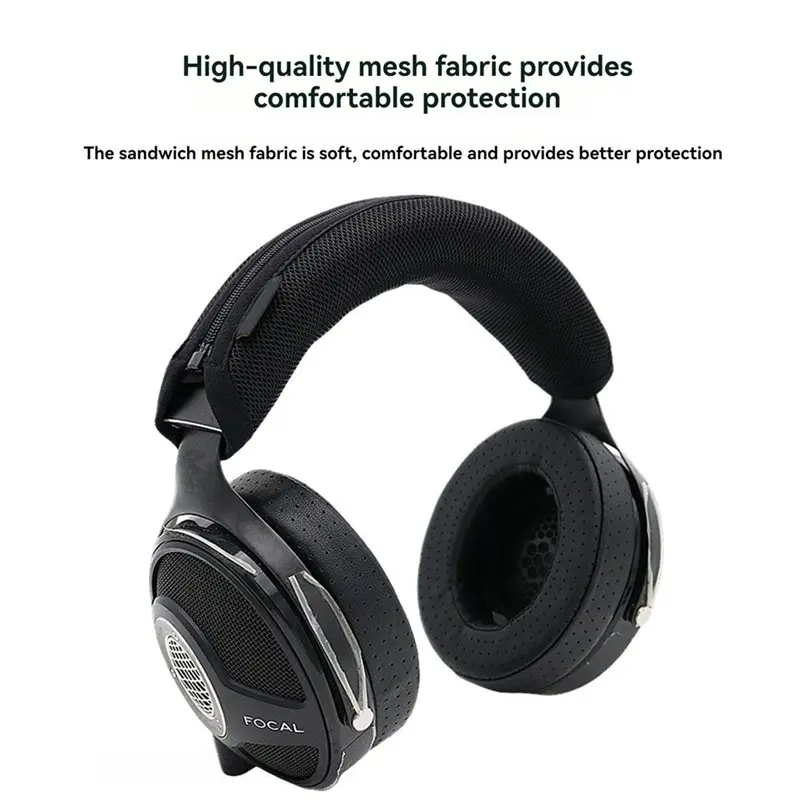 Y45A-For Focal Utopia Headphone Head Protector Cover Sleeve For 1St And 2Nd Gen Headset- Headbeam Protection Case A view 3