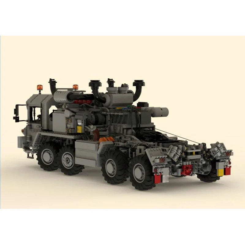 

MOC-176987 New Urban Heavy Duty Crane Truck Building Block Model 4595 Parts Boys Children's Birthday Christmas Toy Gift