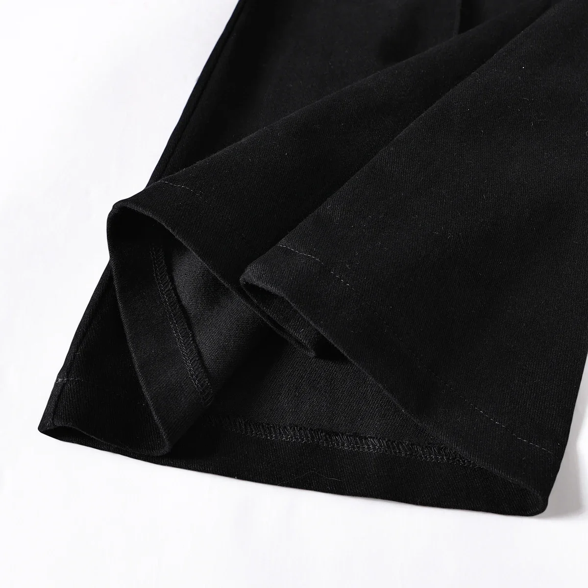 2026 Y2k Retro Emo 2000s Women's Black Flare Pants Streetwear Fashion Trousers Harajuku Wide Yoga Pants 90s Aesthetic Clothes