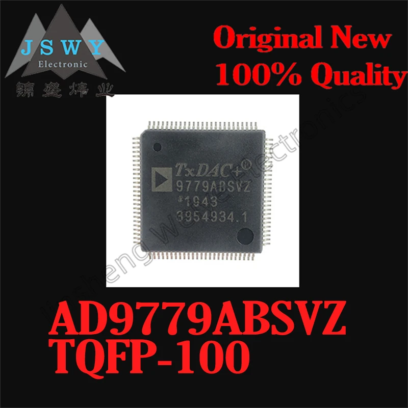 

(1/5 pieces) AD9779ABSVZ TQFP-100 AD9779/16-bit digital-to-analog converter chip/new original spot electronic