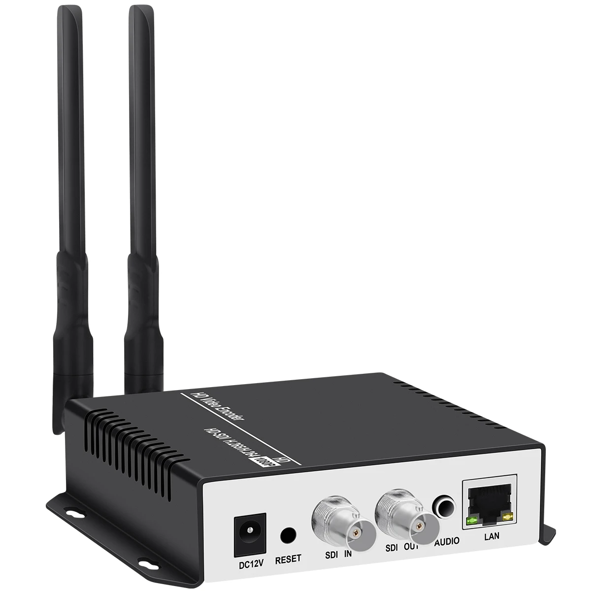 Encoder hardware per streaming live SRT da 1 canale HEVC H.265 H.264 SDI a RTMP IP WIFI