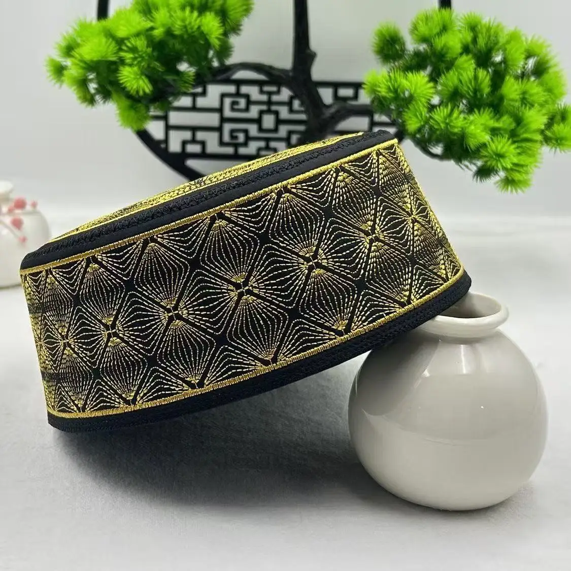 شحن مجاني قبعات إسلامية للرجال ملابس قبعة صلاة طقيا كوفي منتجات ضريبة كيبا تركية حديثة بوليستر 03633