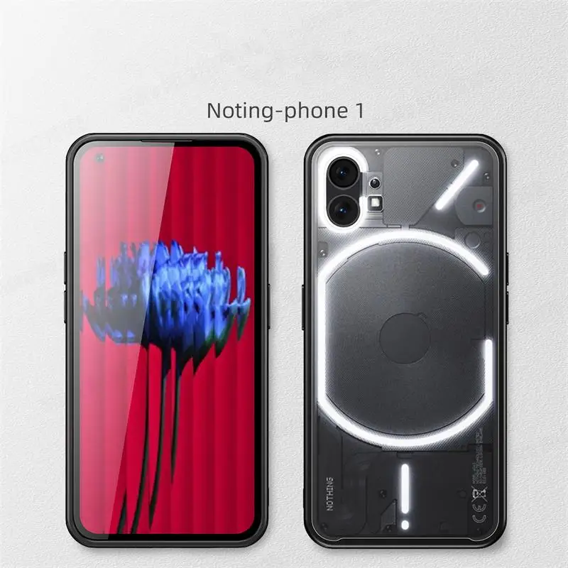 For Nothing Phone (1) Four Corners Armor Shockproof Case For Nothing Phone 1 One 2A Plus Hard PC Matte Protective Phone Cover