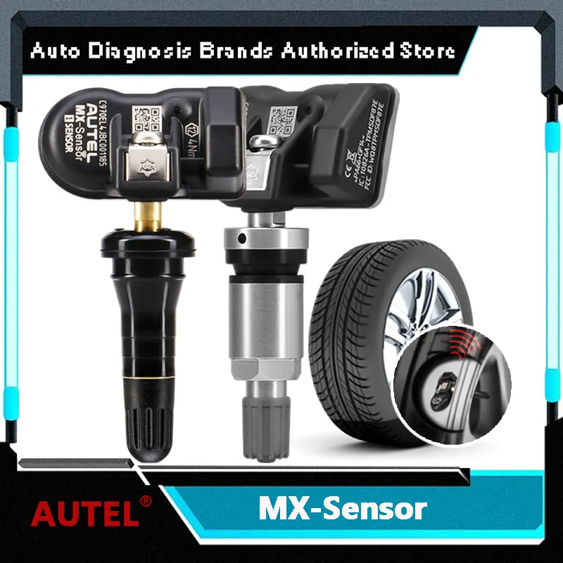 AUTEL MX Sensor 433 315 TPMS MX-Sensor Scan Tire Repair Tools Automotive Accessory Tire Pressure Monitor Tester Programmer