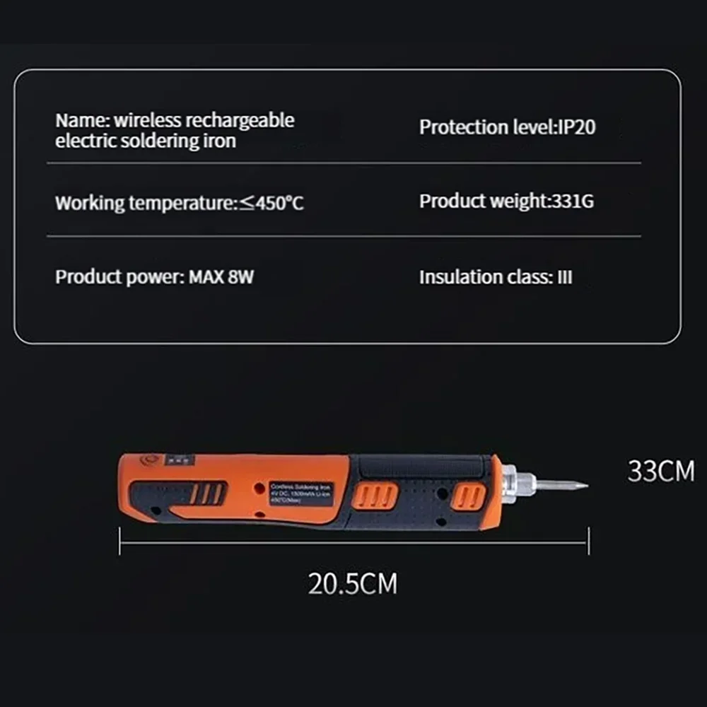 Riscaldamento interno ricarica Cordless saldatore elettrico al litio ricaricabile casa multifunzionale piccola temperatura costante