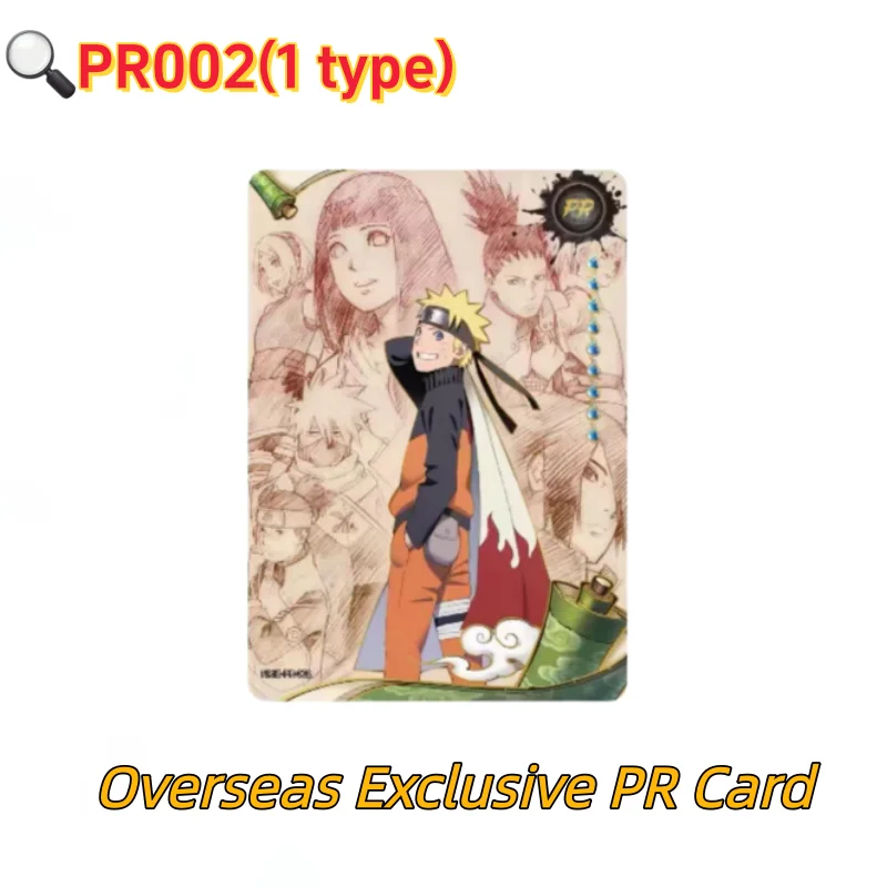 KAYOU Genuine Naruto T2W8 T4W6 English Version Anime Card Box Rare