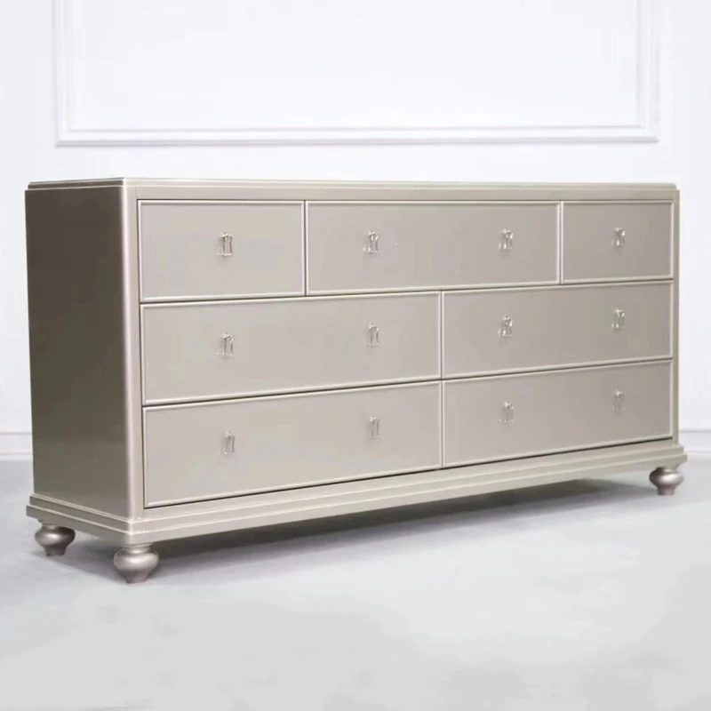 Lights Wood Vanity Tables Mirror Stool Long Storage Cabinet Desk Dressers Makeup Drawers Nordic