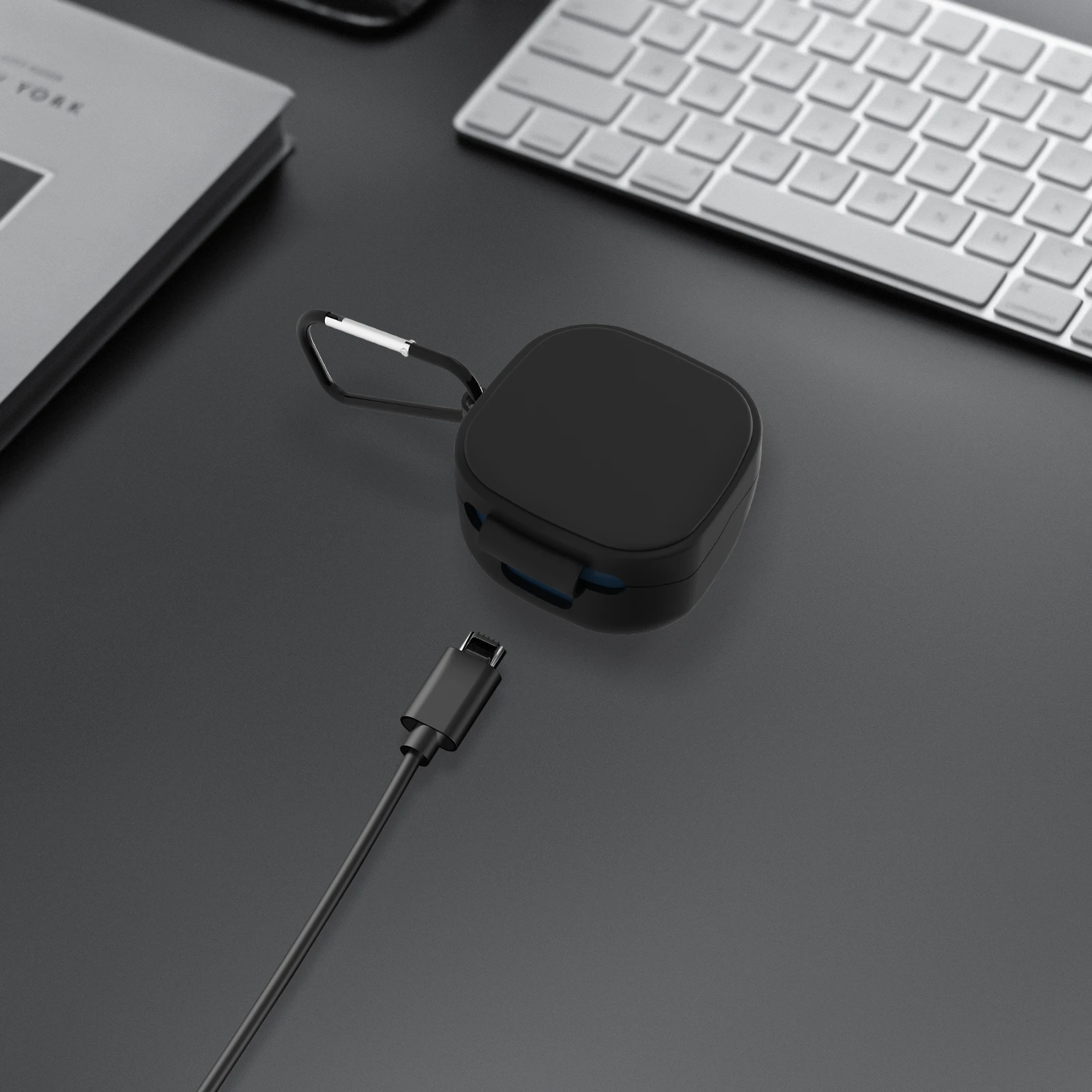 Geekria Silicone Case Cover Compatible with Audio-Technica ATH-SQ1TW True Wireless Earbuds, Earphones Skin Cover
