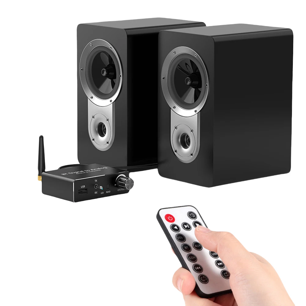 

BT 5.3 Receiver Transmitter Digital To Analog Audio Converter Adapter Digital SPDIF Optical To Analog L/R RCA Converter
