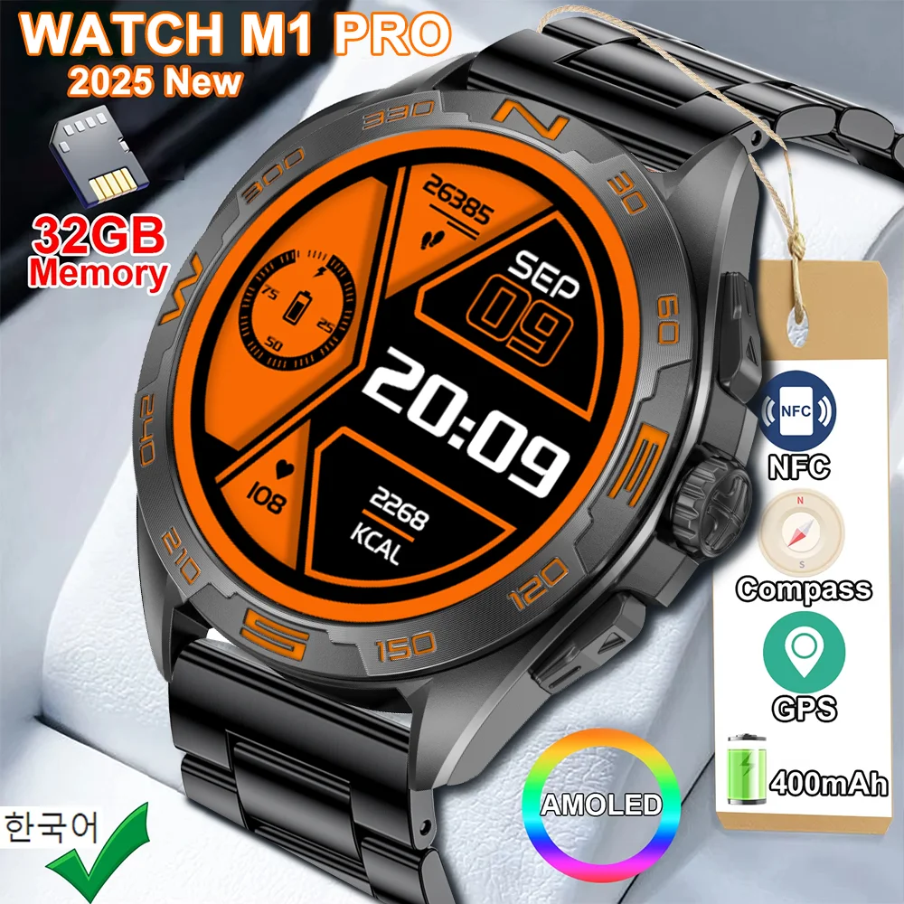 

DT M1 Pro Smartwatch Amoled Screen 4GB MP3 MP4 Player Bluetooth Network Sharing APP Store ChatGPT Smart AI Watch Man Sport Watch