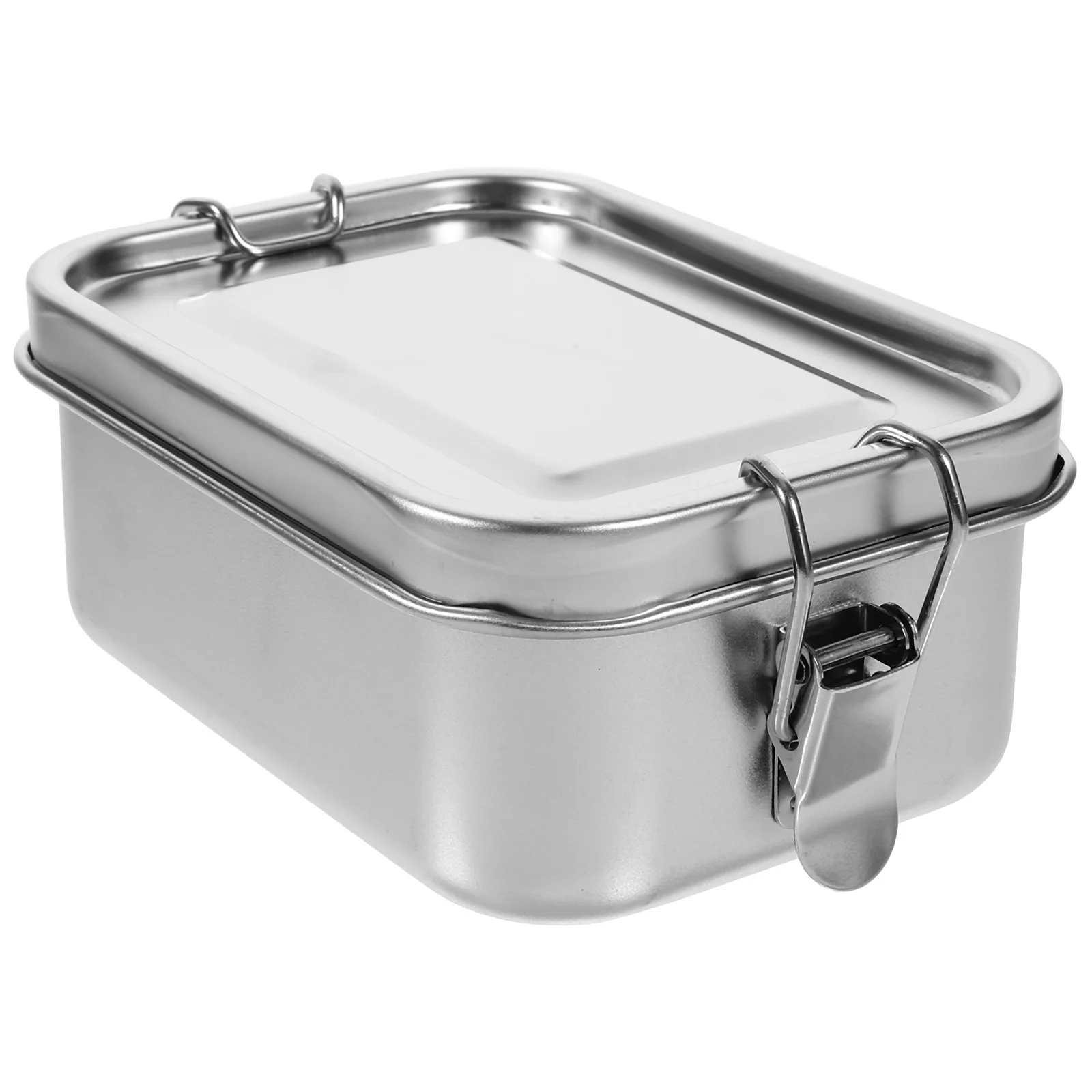 Stainless Steel Lunch Container Food Container Sealing Lunch Container Rectangle Food Box