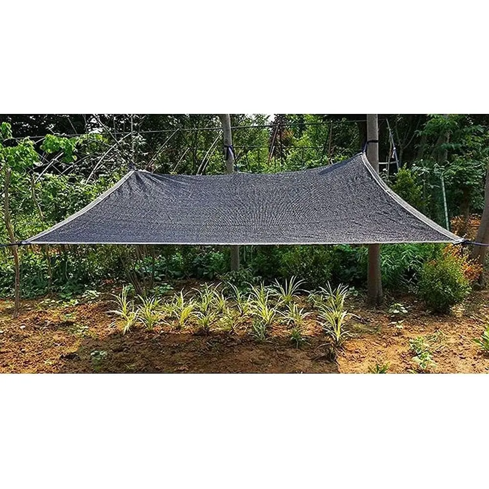 

Сетка затеняющая садовая 3-х шпильная, 45% затенения, для теплиц, черная, для растений, для дома, для крыши, для автомобиля (цвет: 3x4м)