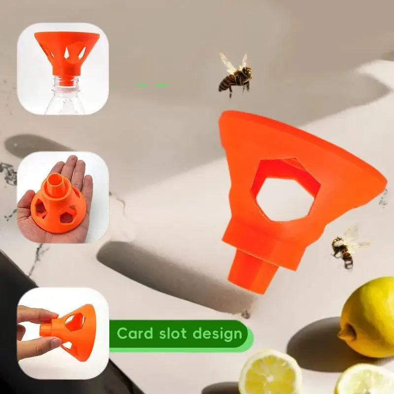 

Садовый борьба с вредителями, спрощенный с 1/3/5 шт. ловушек для ос с использованием метода фильтра для бутылок