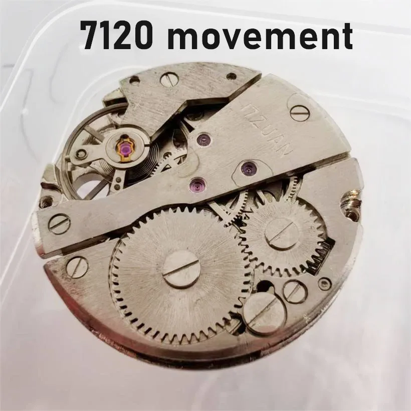 Watch Accessories 7120 Broken Movement Old Watch Movement Suitable For Beginners Practice Watch Master Disassembly Repair