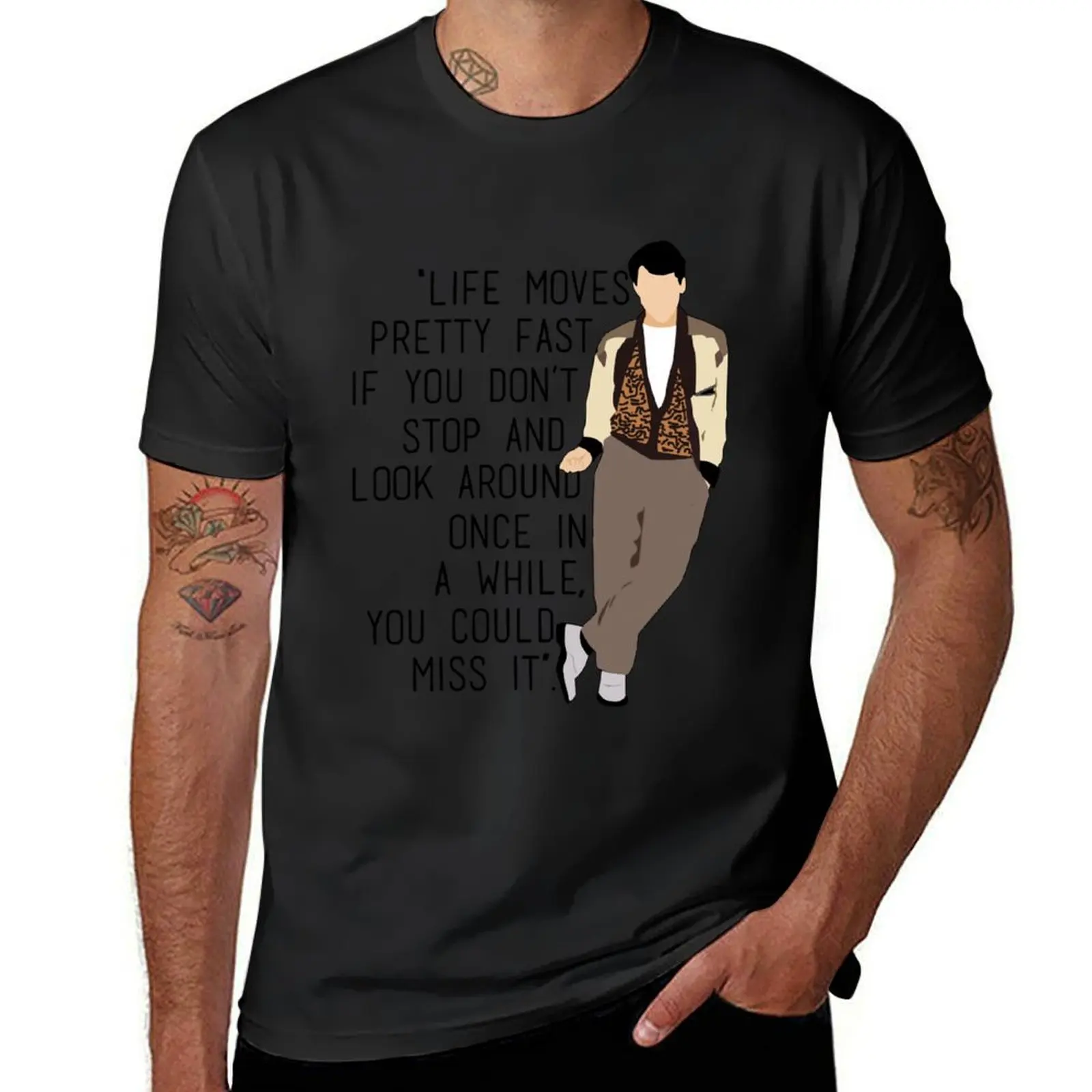 

Ferris Bueller T-Shirt anime shirt shirts graphic oversized t shirt funny costumes plain t shirts men