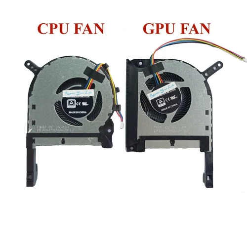 Ventilador de refrigeración de CPU GPU para ASUS TUF Gaming A15 FA506IV FA506IU FA506IH FX506 IU FX506LH, radiador enfriador, piezas de ordenador portátil 13NR00S0M09011