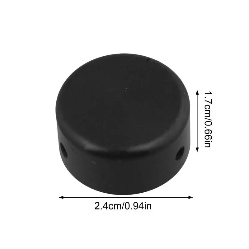 Guitar Pedal Knobs Potentiometer Knob Foot Nail Cap With Wrench Knobs Tool Kits With 3 Screws Easy Installation Guitar Knobs For