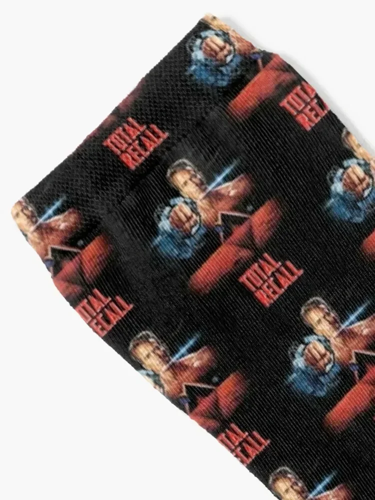 Total recall Socks winter gifts cotton happy halloween Socks For Men Women's