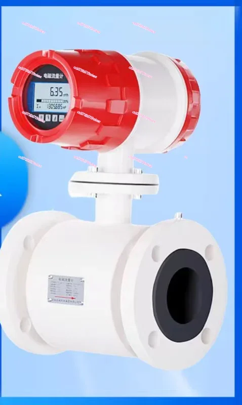 Electromagnetic flowmeter DN50 caliber accuracy 0.3 grade 316 electrode wastewater treatment 4-20mA