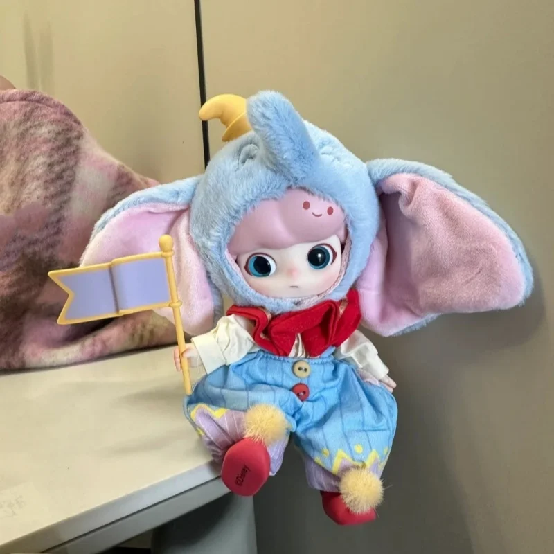 14cm Dimoo × Dumbo Anime Action Figure Doll Clothing Accessories Display The Joints Are Movable Figure Toys Gift Collectible Mod