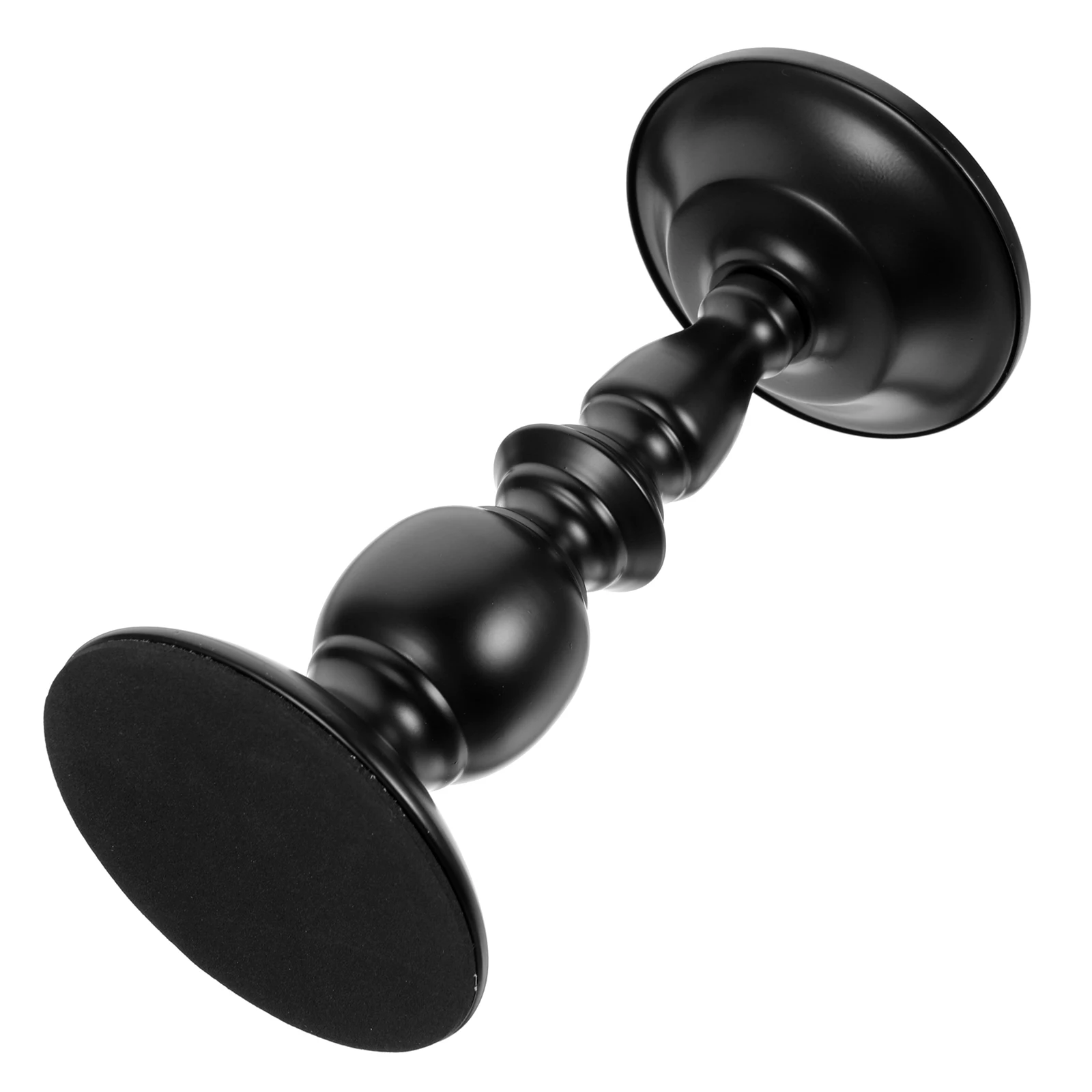 

Black Iron Metal Holder 22CM Decorative Pillar Candlestick Holders Candlestick for Home Bar Restaurant Metal