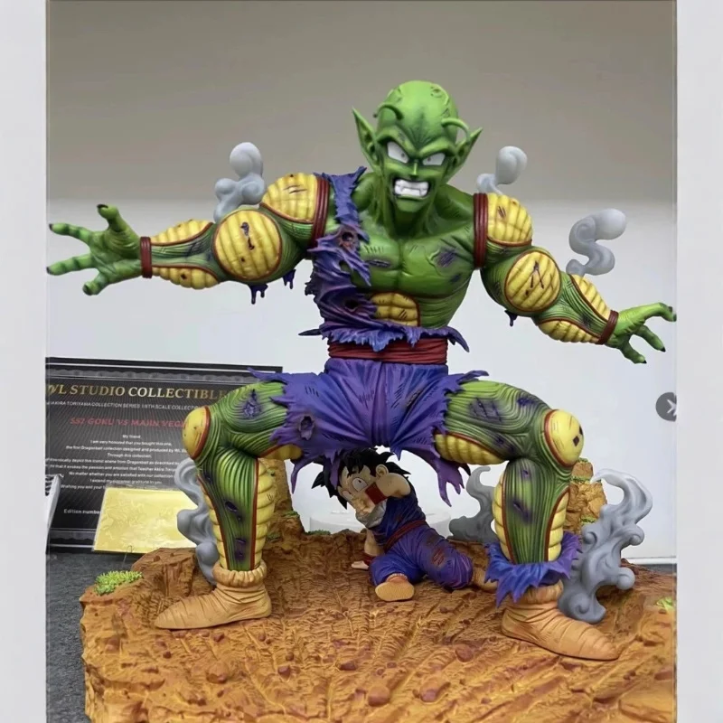 

Bick Demon King Short Flute vs. Dragon Ball Enemy Battle Protection Wu Fan Jumping Wu Fan Scene Handmade Toy Model Gift