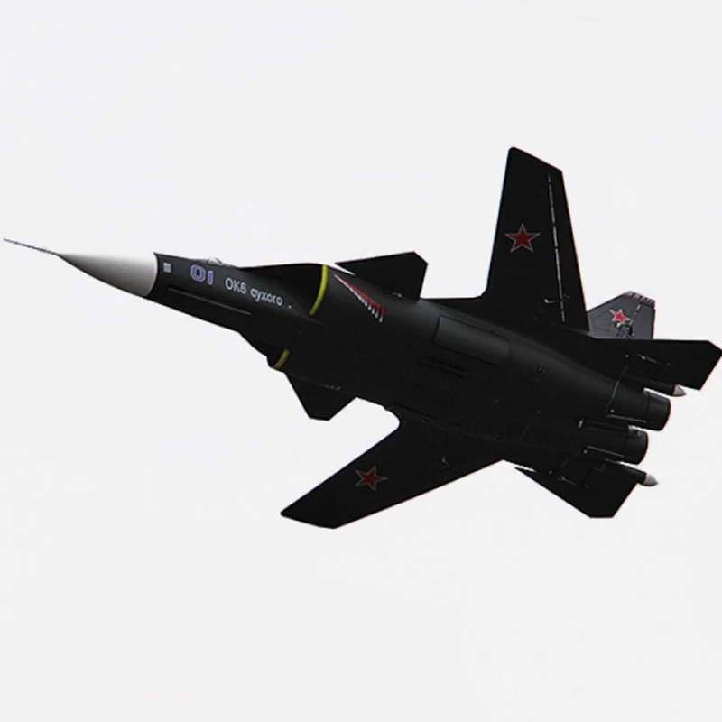 Lanxiang/LX/Sky Flight Hobby Twin 70mm Engine SU47 Berkut KIT Version EDF JET Plane