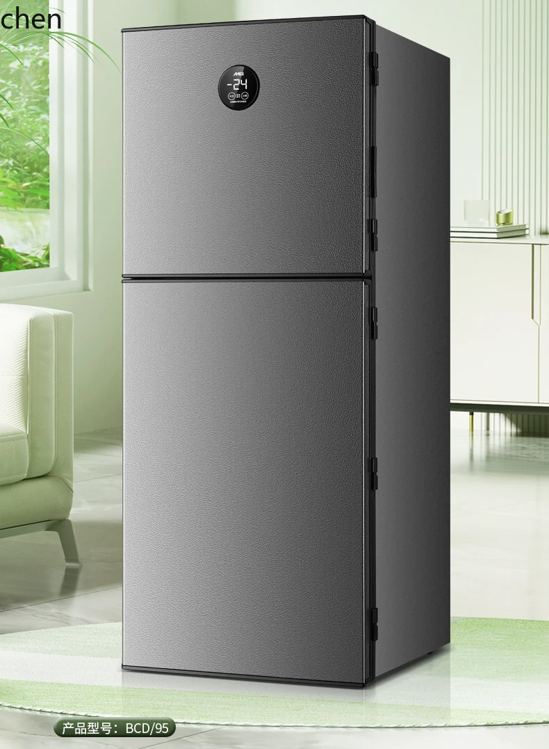 HXL energy-saving small refrigerator household small office double door refrigerator