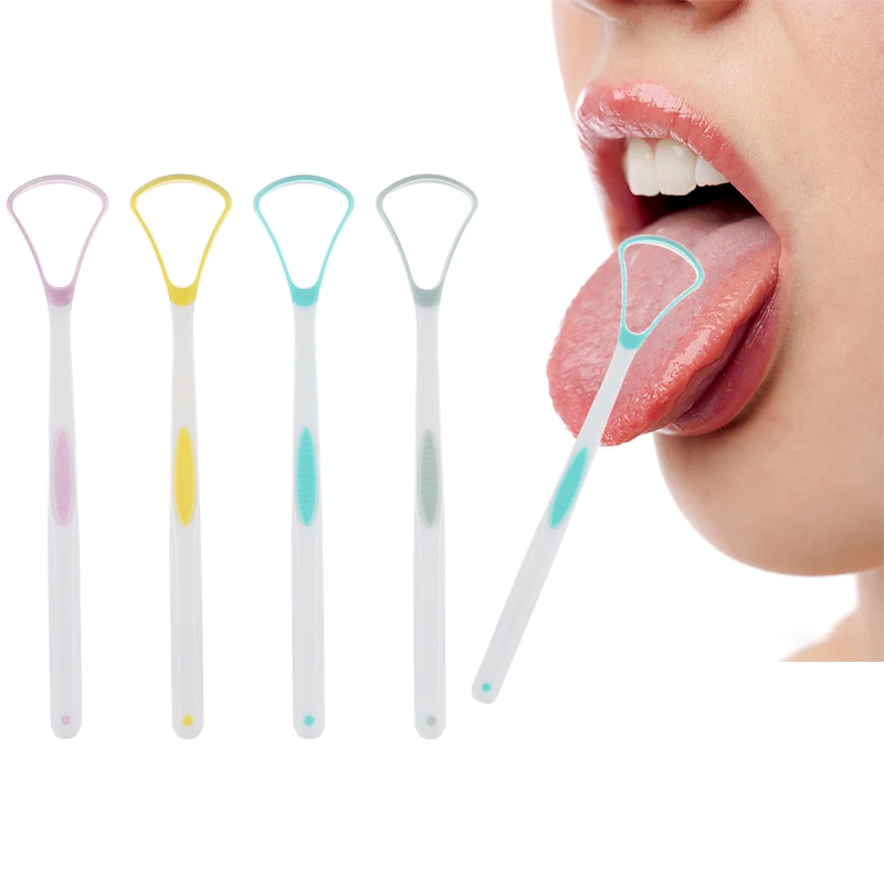 Rascador de lengua - Limpieza suave del revestimiento de la lengua - Paquete portátil de un solo uso