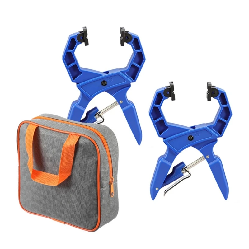 Y5GD Efficient C Type Clamp For Instants Adjustment In Woodworking Featuring Powerful Grip And Protective Jaw