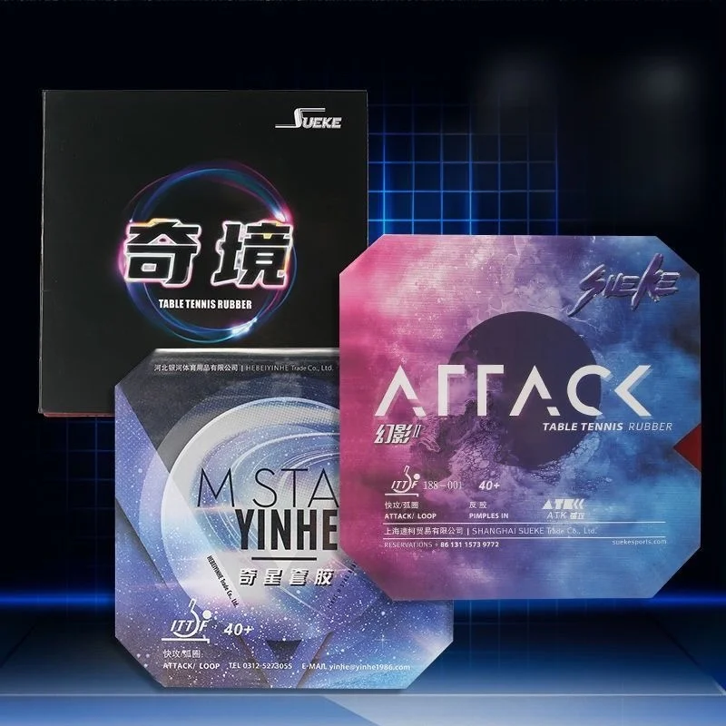 

Sueke Phan 2, резиновая губка для настольного тенниса Stiy, внутренняя энергия, оранжевая губка, синяя губка, весло для настольного тенниса, резиновая крышка с защитой от резины