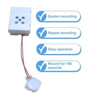 198 sec Voice Box For Stuffed Animal Recordable Sound Module Plush Toy Voice Message Recorder Device Recording Device