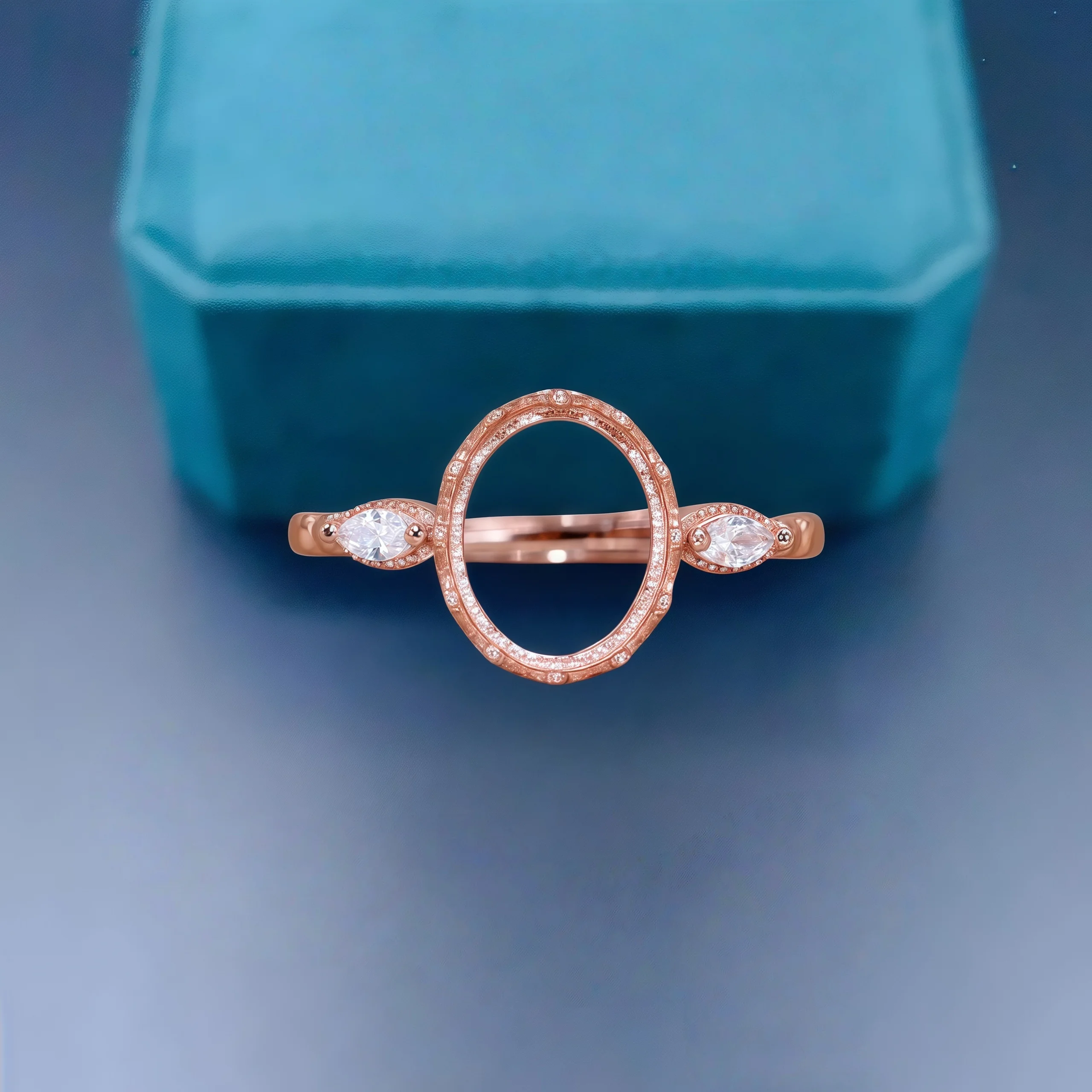 إعداد 6*8/7*9/8*10 مللي متر حجر القطع الناقص لتقوم بها بنفسك حامل فارغ حلقة S925 فضة غرامة تصميم الأزياء حلية مجوهرات للمرأة