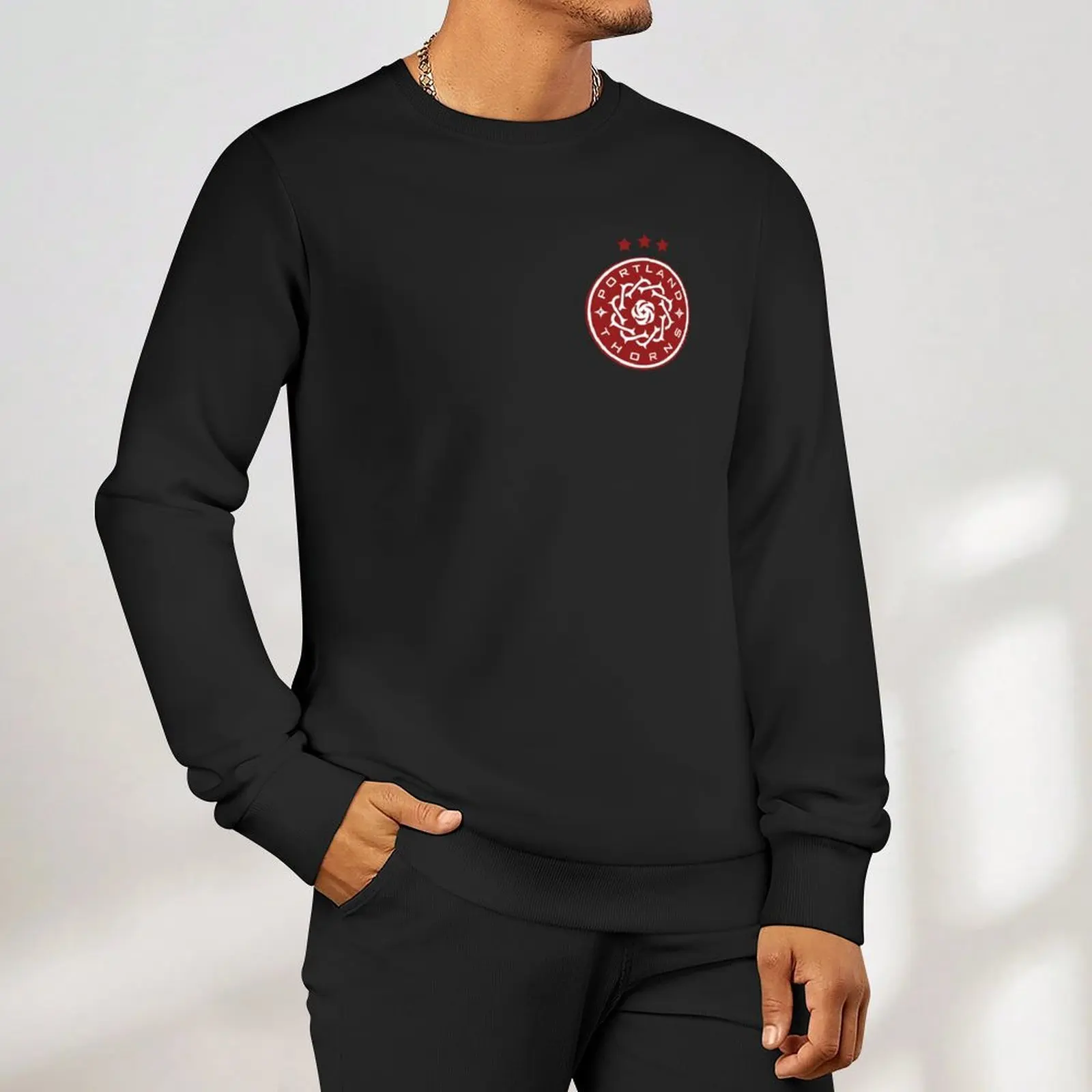 بورتلاند ثورنز أبطال-SOCCER NWSL البلوز بلوزة الرجال ملابس الخريف سترة الرجال ملابس رجالي البلوز الرجال