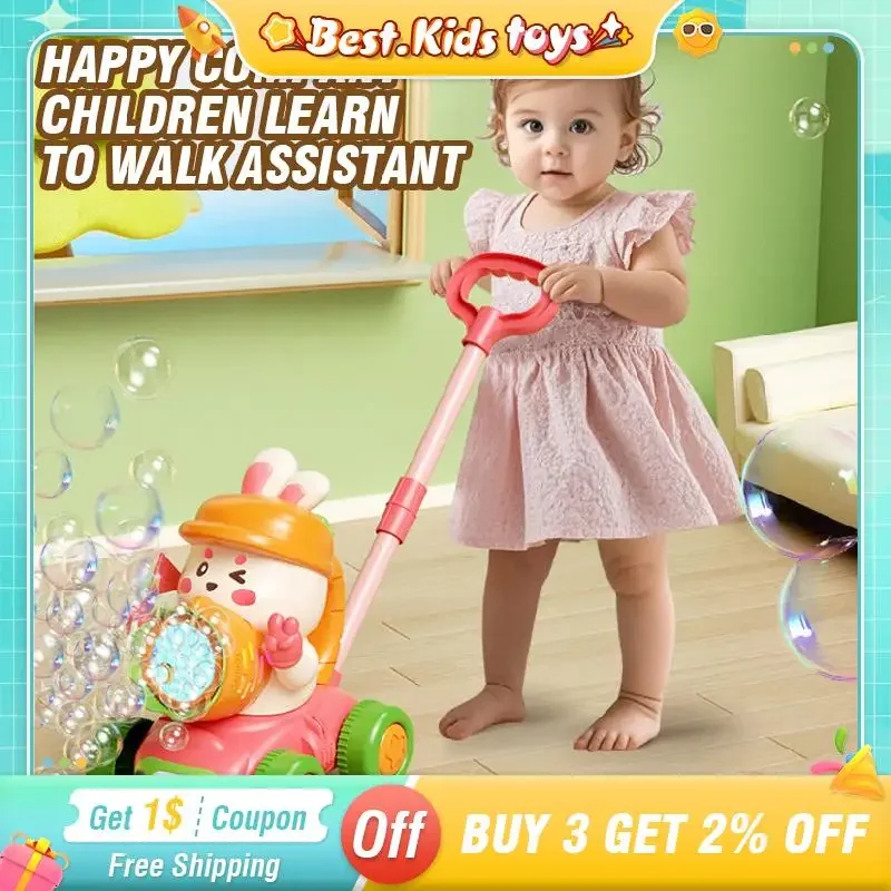 Raap Dinosaurus Handheld Bubble Cart Trolley Automatische Cartoon Zeep Blazen Met Verlichting Kinderspeelgoed Meisje Outdoor Party Game