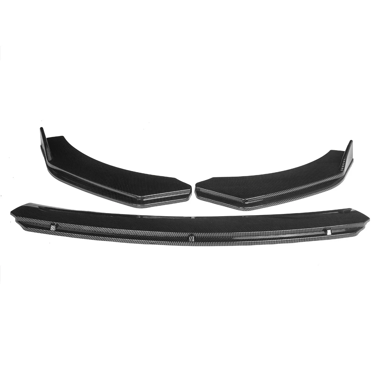 3PCS Universal Car Front Bumper Splitter Lip For BMW X5 E70 F20 E90 E53 G20 G30 E90 E91 E92 E93 F30 F80 F32 F82 E60 E61 Body Kit