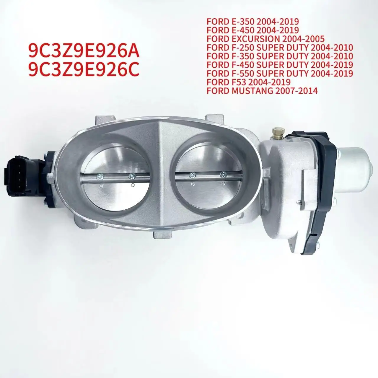 

9C3Z9E926A Корпус дроссельной заслонки подходит для Ford E-350 E-450 F-250 F-350 F-450 F-550 Super Duty F-650 F-750 Mustang 5.4/5.8/6.2/6.8L V8