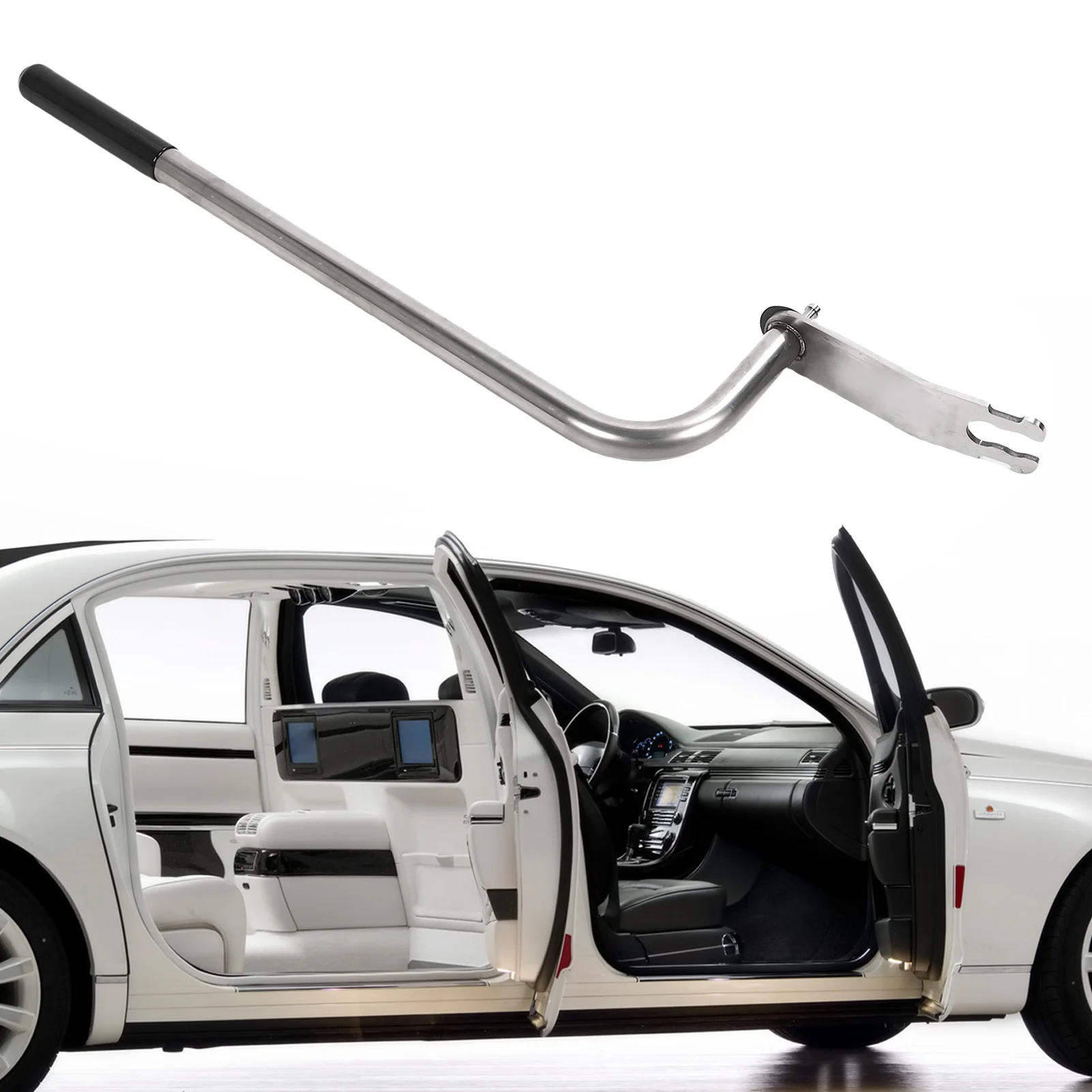 متعددة الوظائف صالح مفصلات الأبواب الضابط محاذاة بار العالمي لمعظم السيارات الشاحنات الخفيفة كفاءة باب السيارة الضابط أداة #4