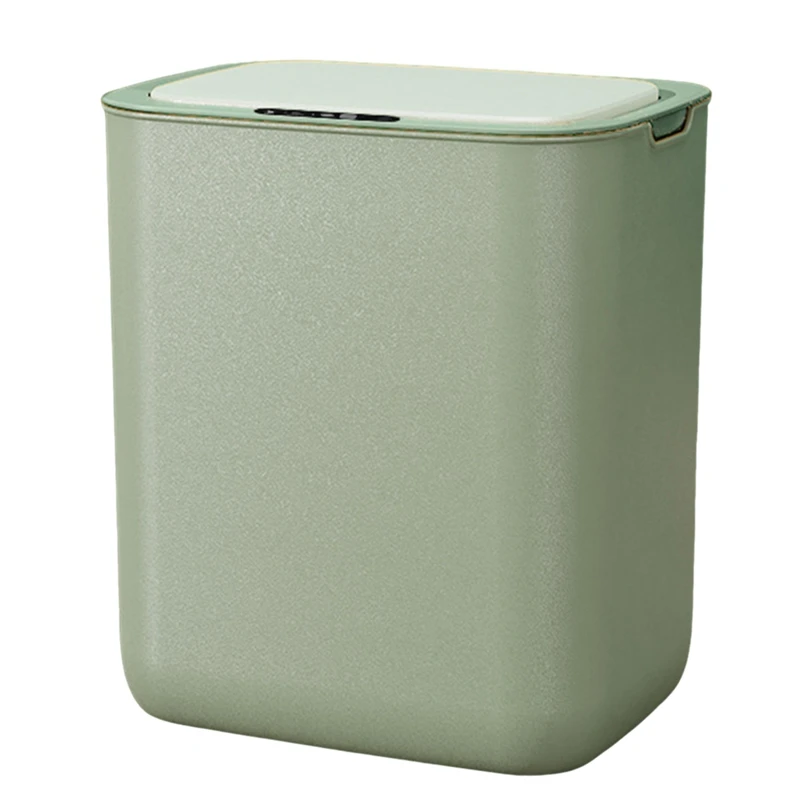 

Electric Automatic Flip-Top Induction Trash Can Home Non-Contact Trash Can With Lid Office Smart Trash Can