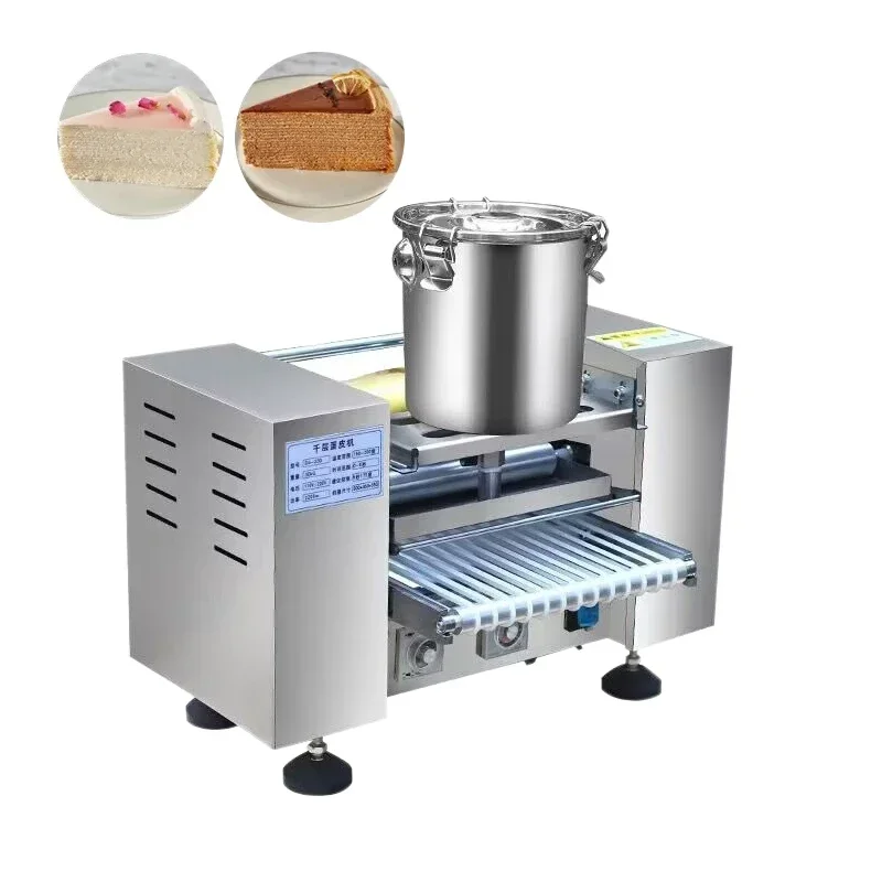 

Artisanat exquis Stainless Steel Melaleuca Pineapple Cake Making Pancake Machine Thousand Layer Cake Machine LIJAYO
