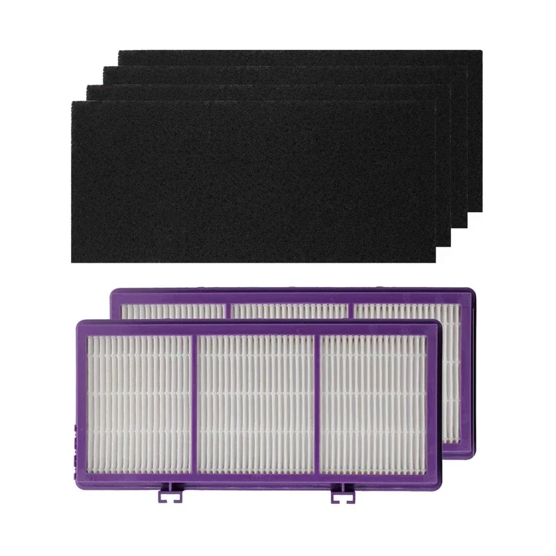 2Pcs Filters Capture dust Cleaning For Holmes AER1 True HAPF300AP-U4 Living room Office Sponge Hot New Useful Newest