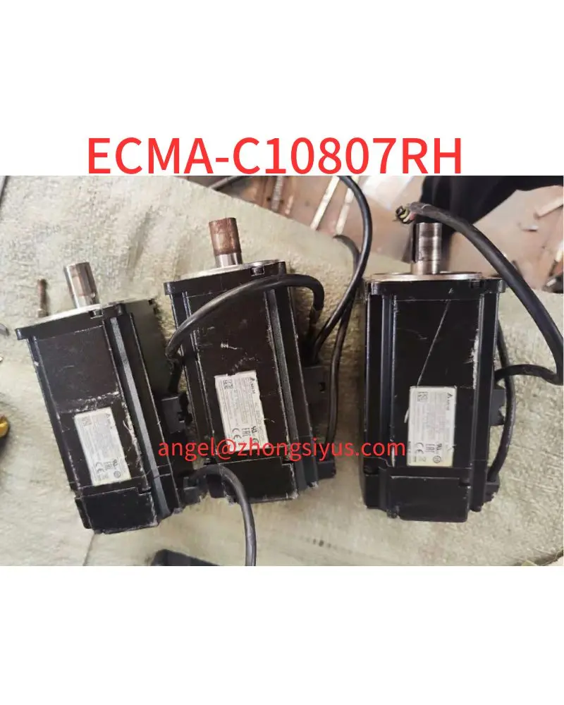 Used ECMA-C10807RH servo motor