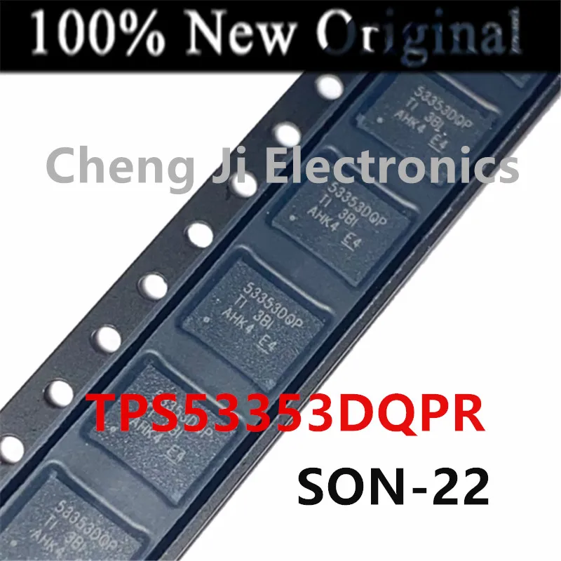 

5PCS/Lot TPS53353DQPR TPS53353DQPT 53353DQP SON-22 New original synchronous step-down converter TPS53355DQPR 53355DQP