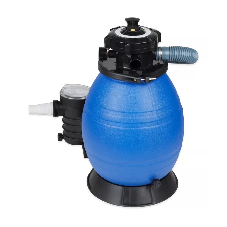 Factory Direct Hot Tub Sand Pool Filter 330MM Sand Filter 180W Pump With Hair Collector Filtration System