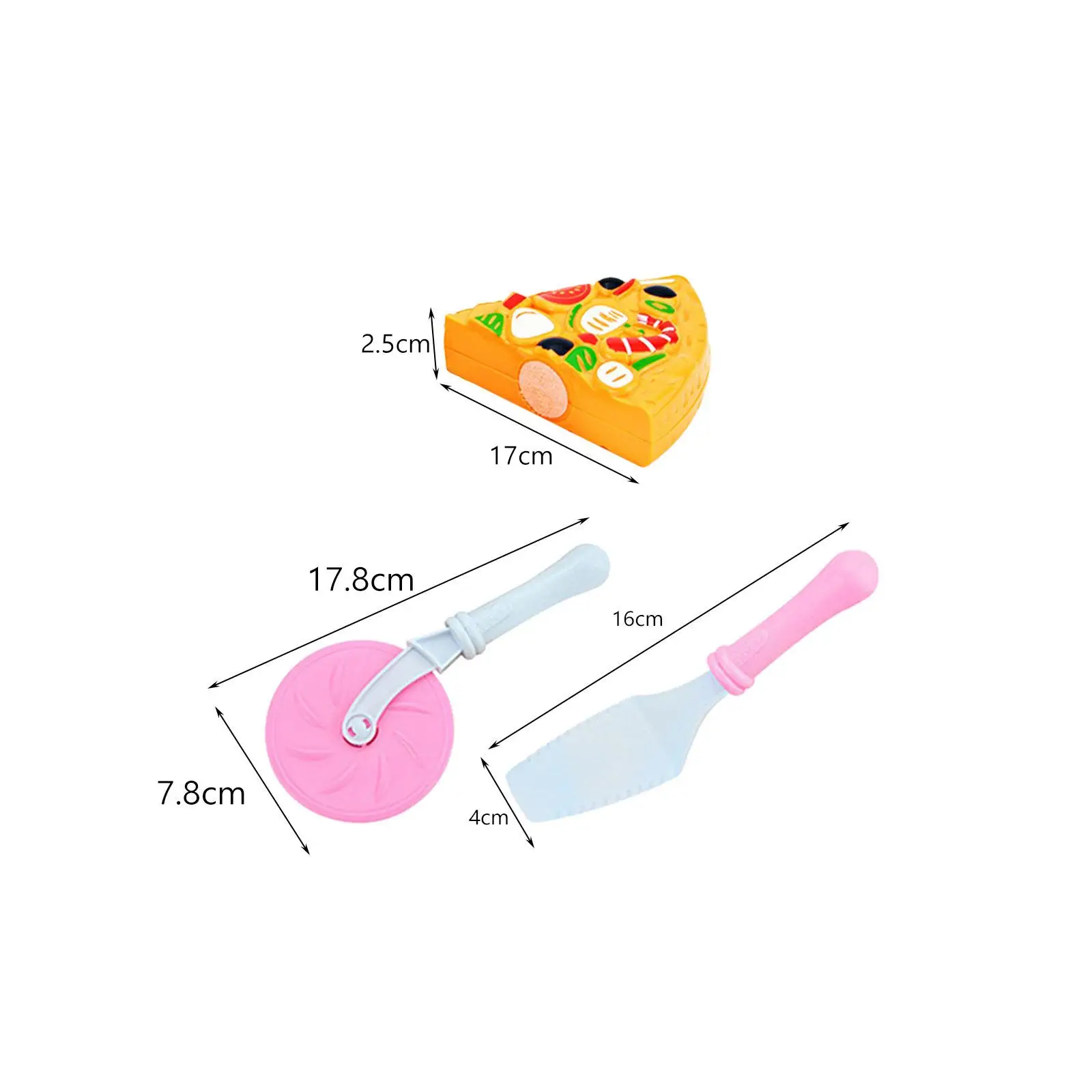 11 قطعة لعبة قطع البيتزا للأطفال لعبة التظاهر لعب للأطفال هدايا للأولاد والبنات